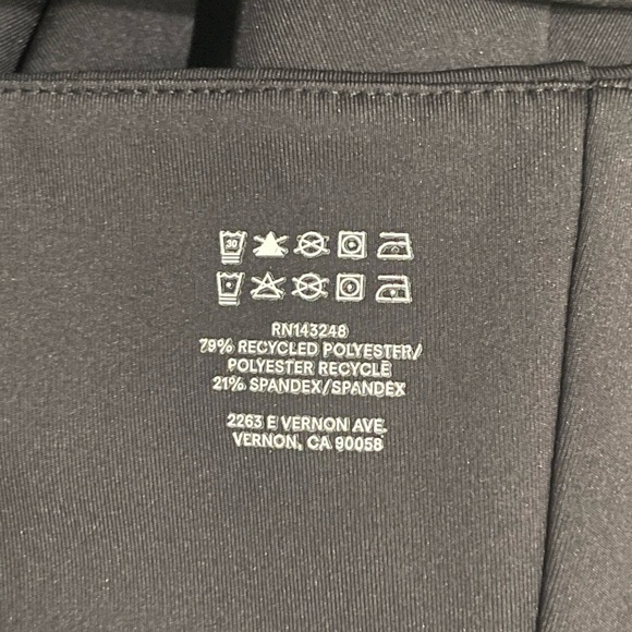 REFORMATION Daria Ecomove Active Dress Black {$98} Square Neck Stretch Medium - Picture 9 of 9